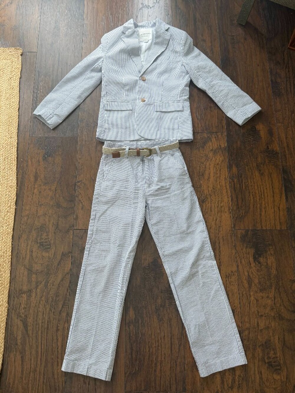 Janie and Jack Seersucker Suit